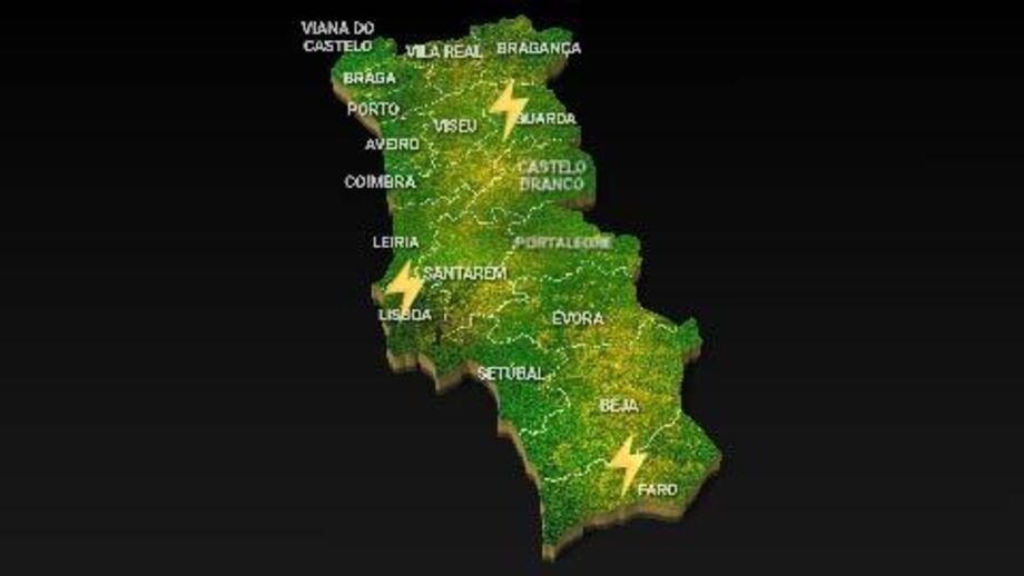 trabalhos de manutenção da rede elétrica