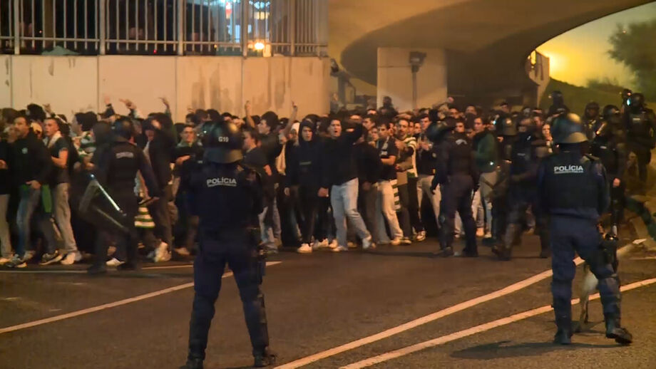 A duas horas do arranque do dérbi desta noite 