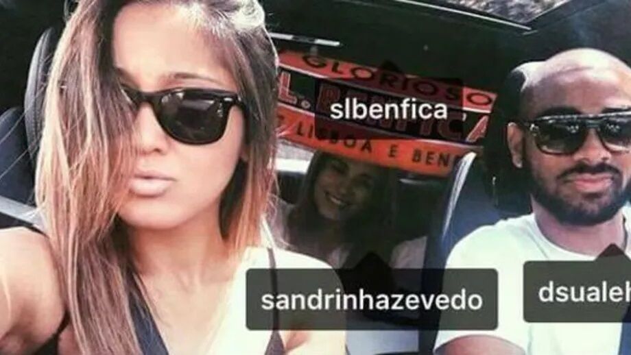 A foto com David Sualehe que motivou a polémica