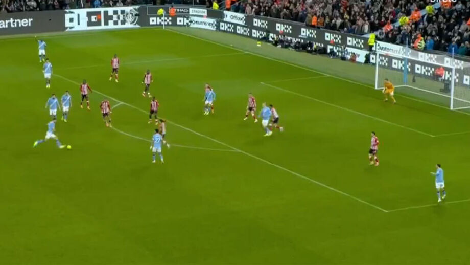 À lei da 'bomba': o golaço de fora de área de Rúben Dias que deu vantagem ao Man. City