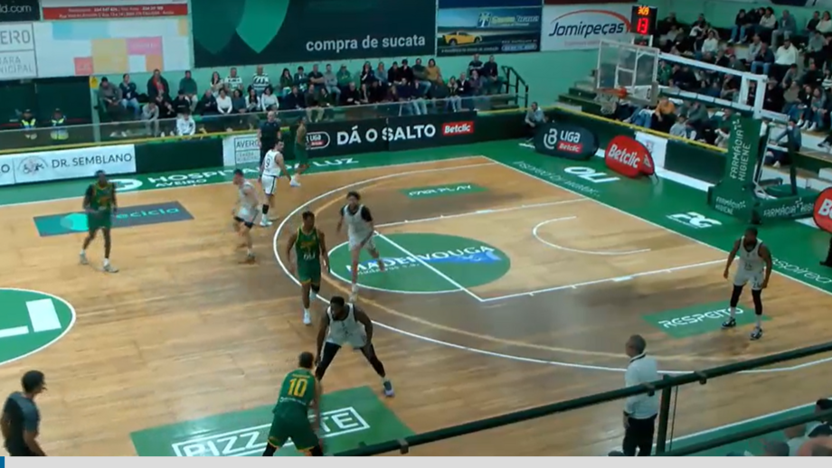 Jogo palpitante em Esgueira