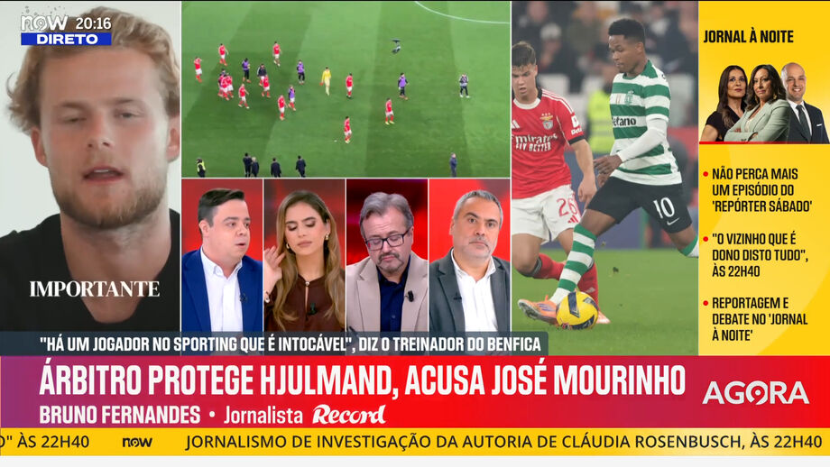 Editor de Record comenta declarações do treinador do Benfica