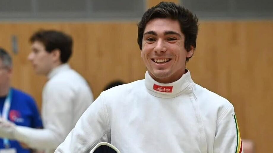 Miguel Frazão compete na Taça do Mundo de esgrima 