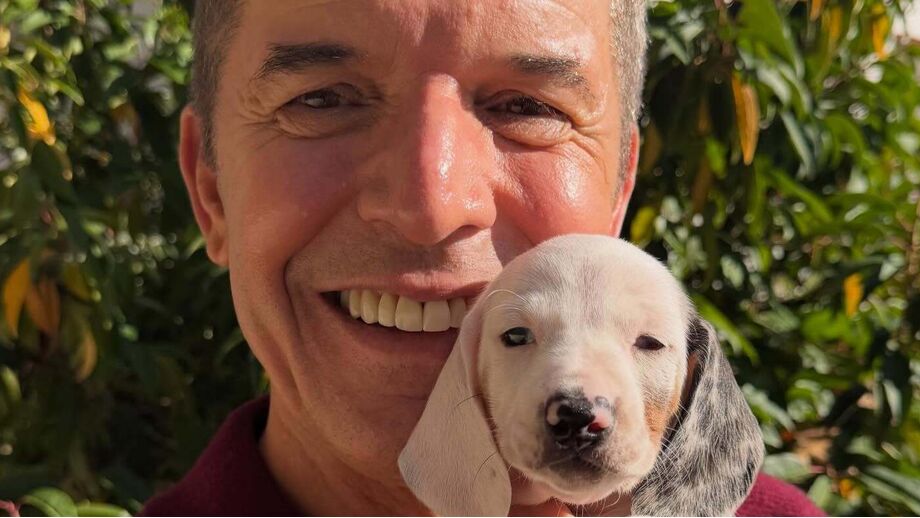 A família animal de João Baião continua a crescer! Conheça o novo membro