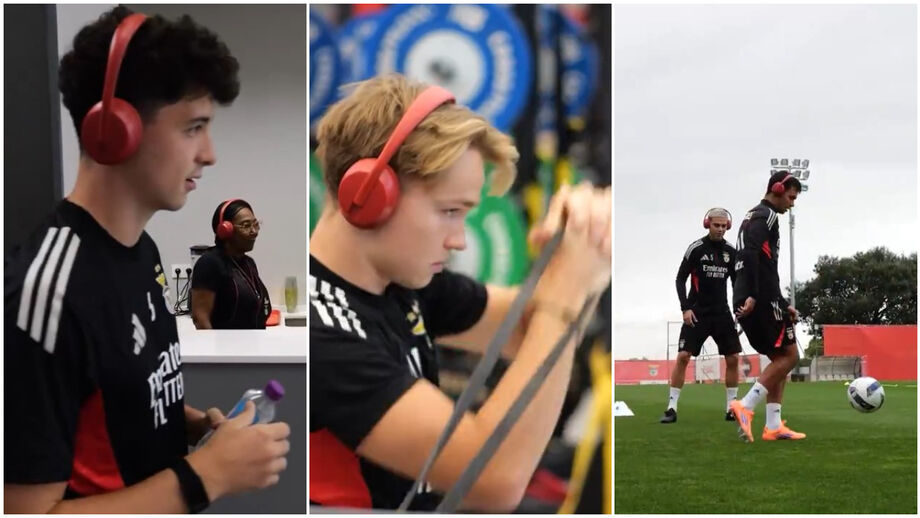 Encarnados preparam duelo frente ao Nápoles, para a Champions