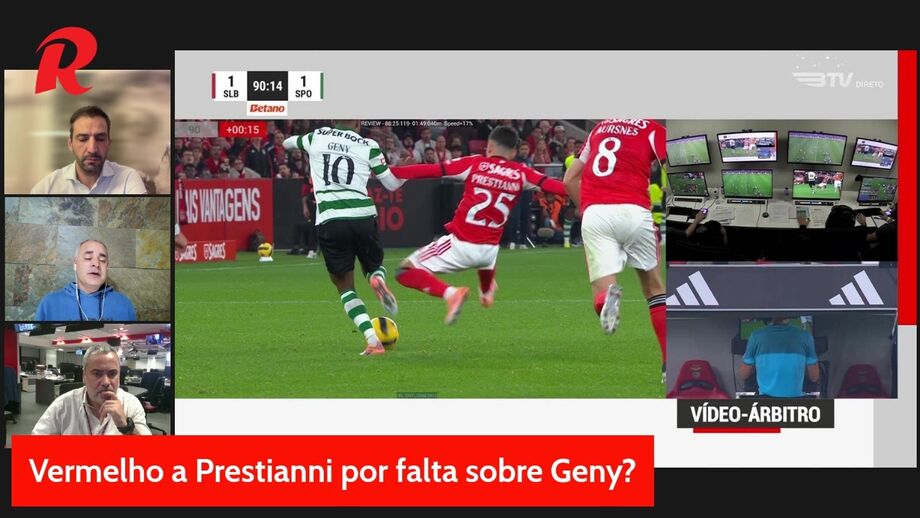 Marco Ferreira e Jorge Faustino analisam as arbitragens do Benfica-Sporting e do Tondela-FC Porto