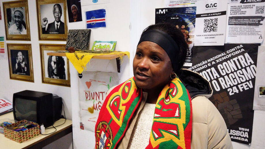 Eunice Silva juntou-se a amigos da pivô na Associação Cavaleiros de São Brás, na Amadora