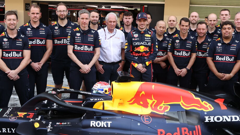 Helmut Marko com a Red Bull 