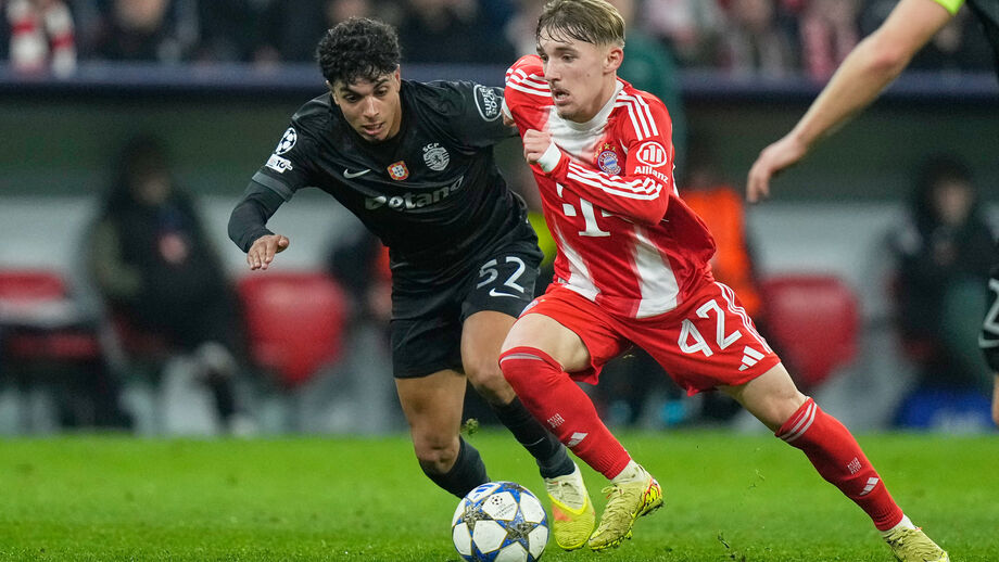 João Simões esteve em destaque frente ao Bayern Munique