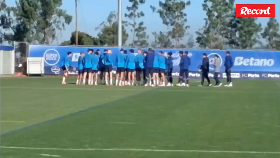 Dragões preparam jogo da Liga Europa com o Mälmo