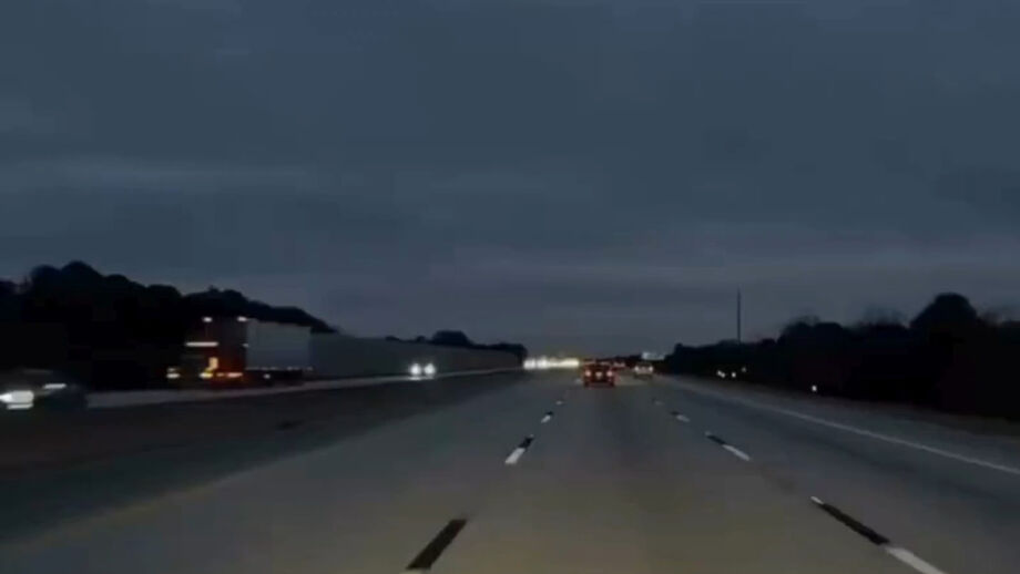 Momento assustador acabou por resultar em ferimentos leves