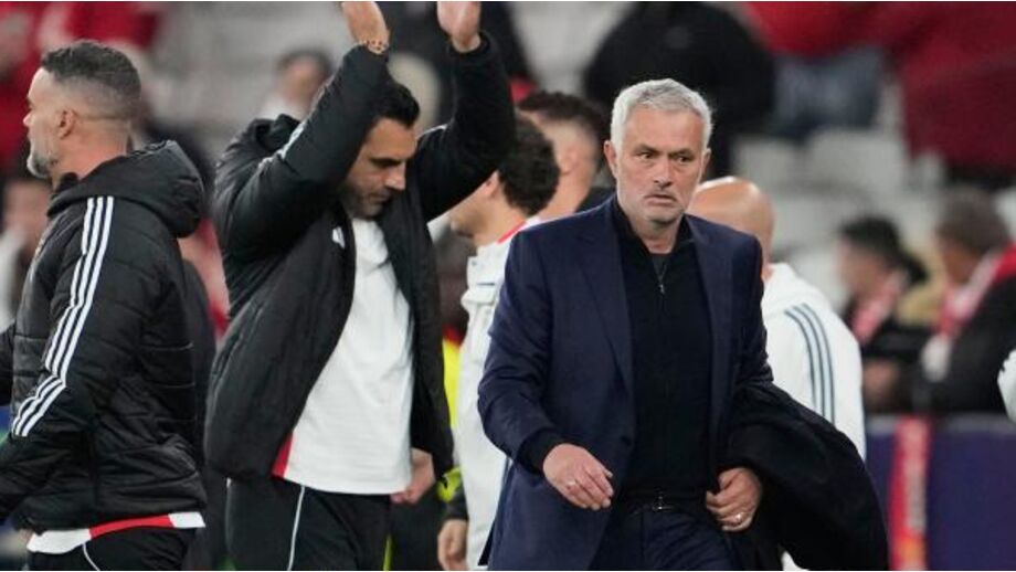 Mourinho, treinador do Benfica
