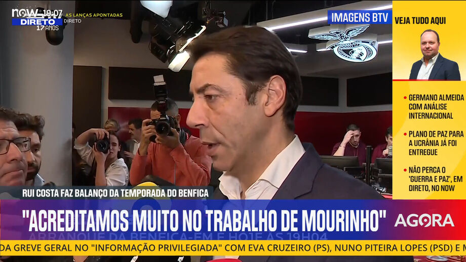 Presidente do Benfica analisou atualidade do clube na cerimónia de arranque da Benfica FM
