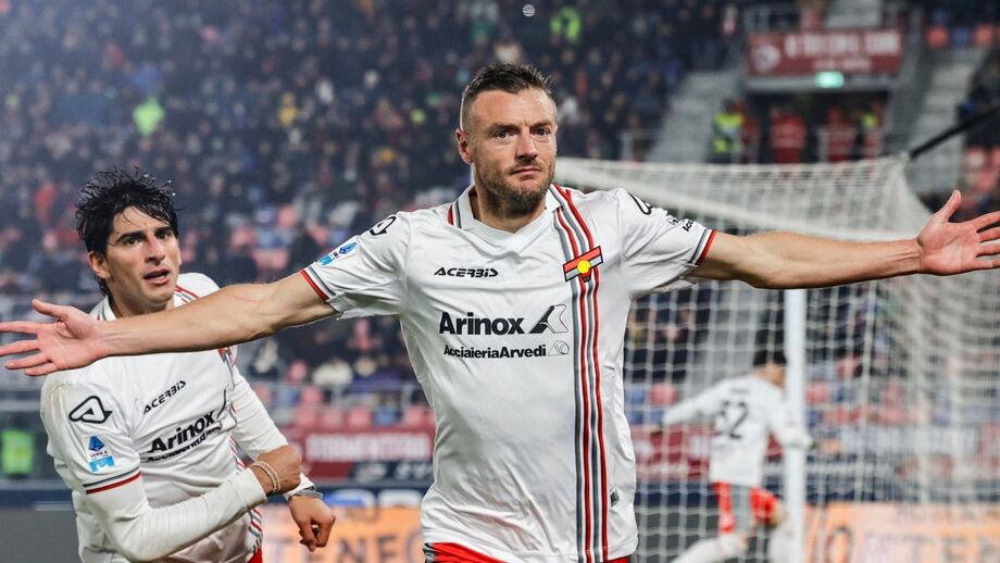 Jamie Vardy é nomeado Jogador do Mês da Serie A