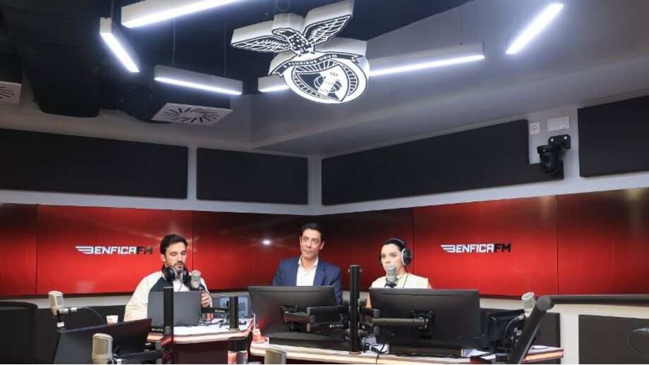 Rui Costa no arranque da Benfica FM