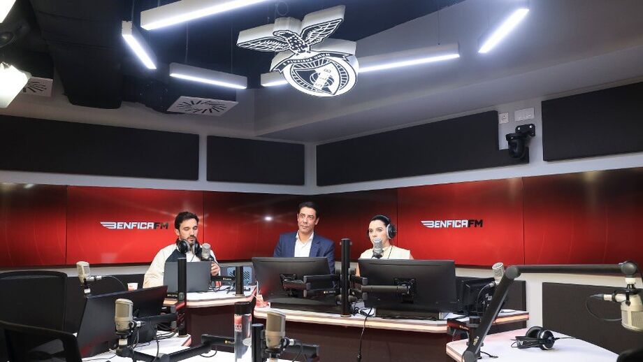 Rui Costa no arranque da Benfica FM