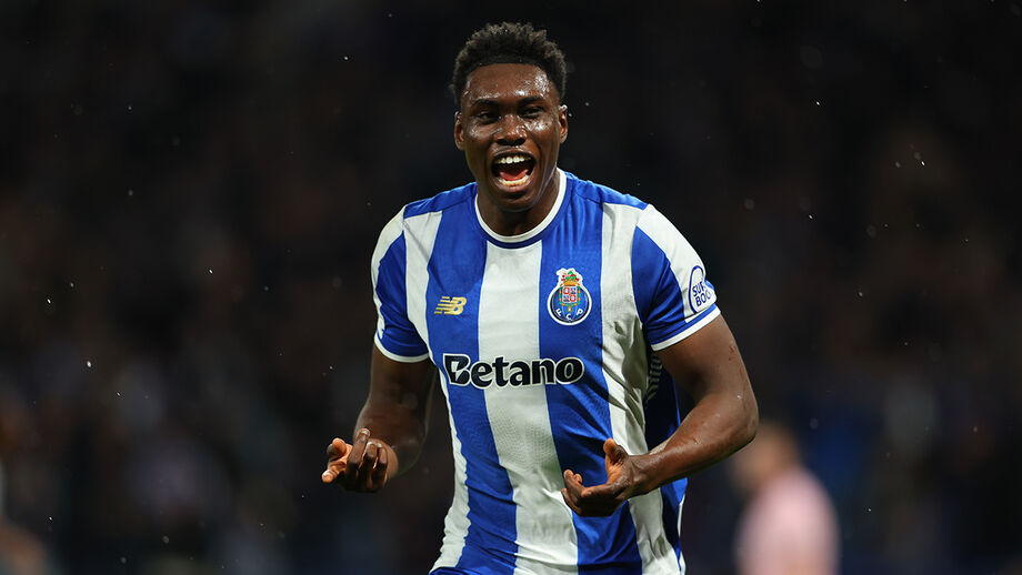 Samu festeja golo na vitória do FC Porto contra o Malmö.