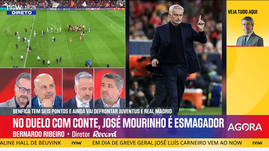 Diretor de Record comenta declarações de José Mourinho