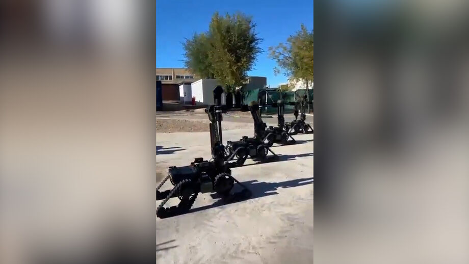 Para as unidades de desativação de bombas e defesa química, biológica, radiológica e nuclear