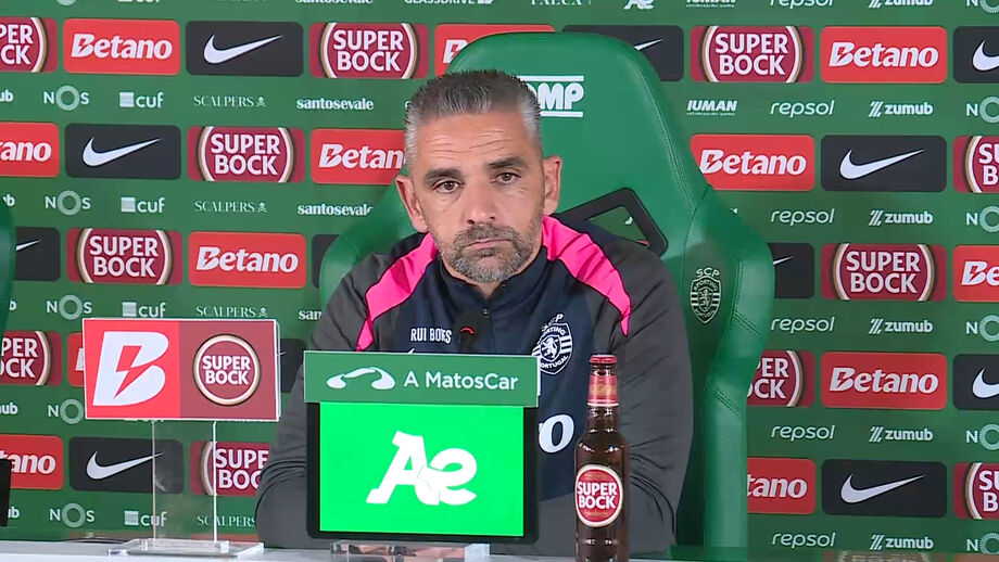 Treinador do Sporting quer contar com a dupla para jogo com o Santa Clara
