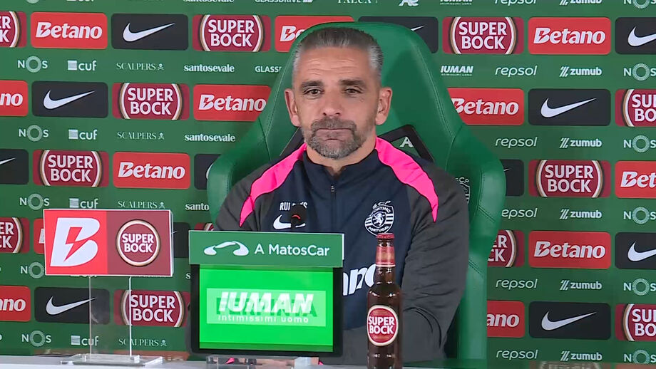 Treinador do Sporting responde aos rumores sobre a vontade da direção em prolongar o seu vínculo