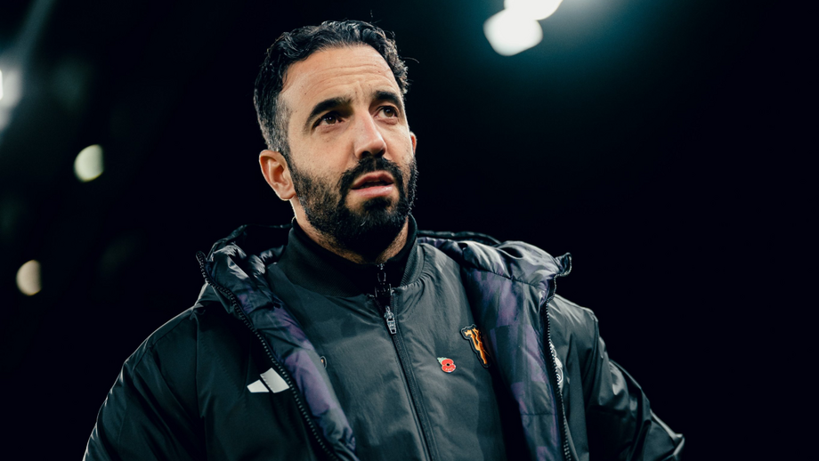 Ruben Amorim, treinador do Manchester United