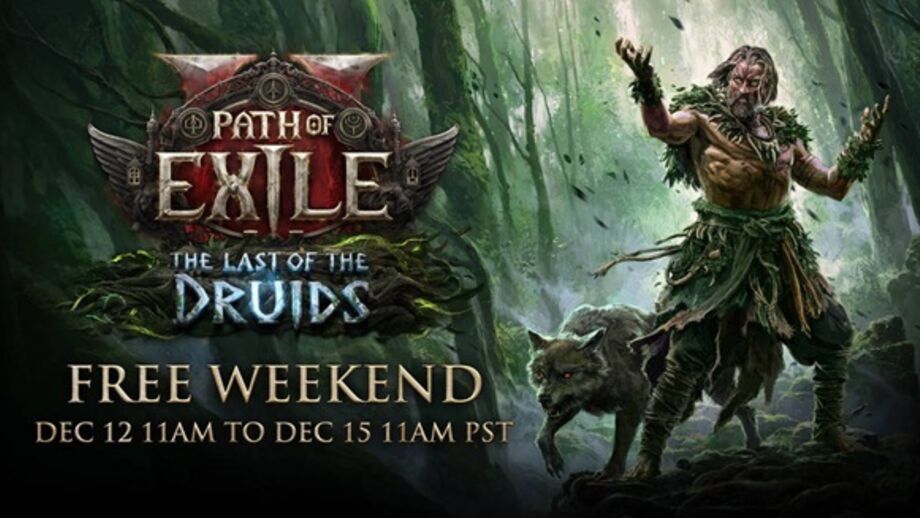 Fim de semana grátis de Path of Exile: The Last of the Druids