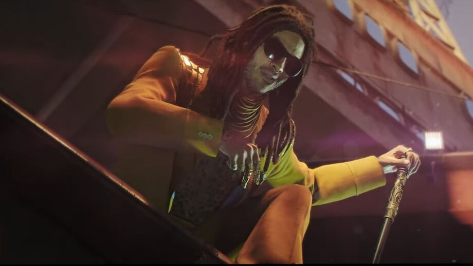 Lenny Kravitz surge como Bawma em OO7 First Light