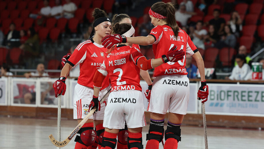 Benfica empata em Espanha na Champions feminina de hóquei em patins