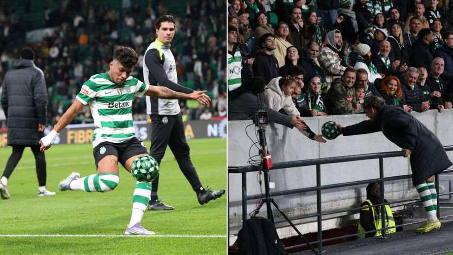 Momento de comunhão no final do jogo com o AVS SAD