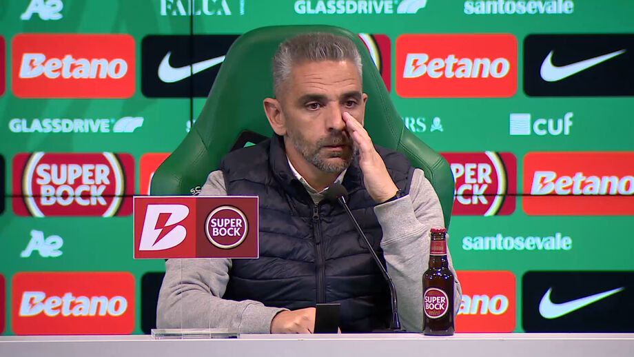 Treinador do Sporting analisou goleada em Alvalade