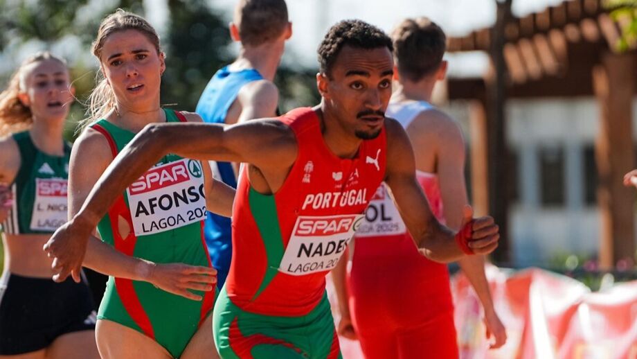 Isaac Nader recebe testemunho de Salomé Afonso