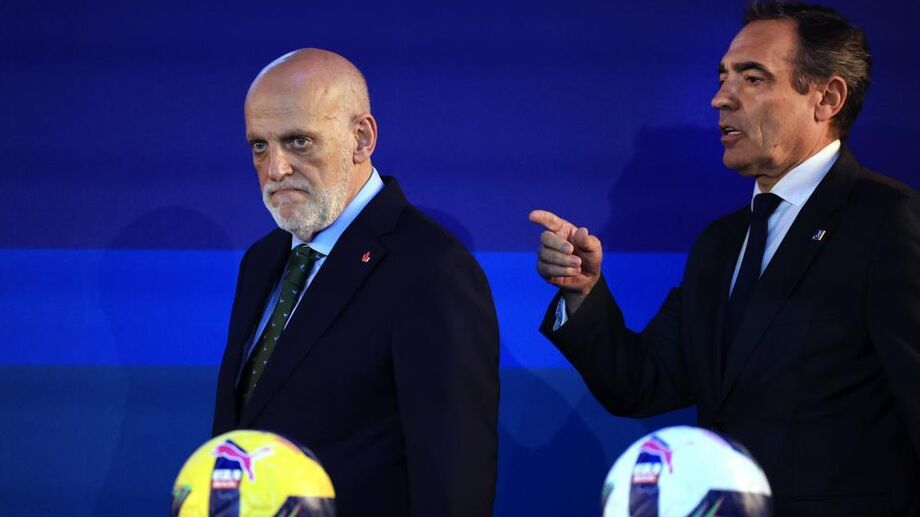  Javier Tebas e Reinaldo Teixeira