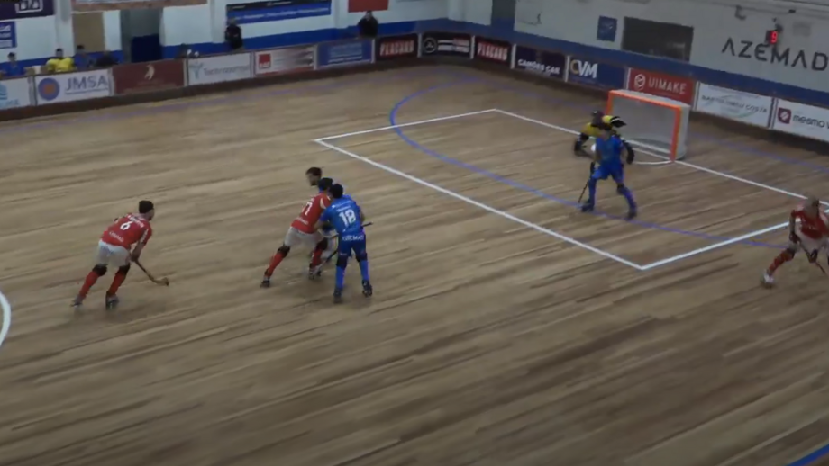 Houve jogo intenso nos Carvalhos