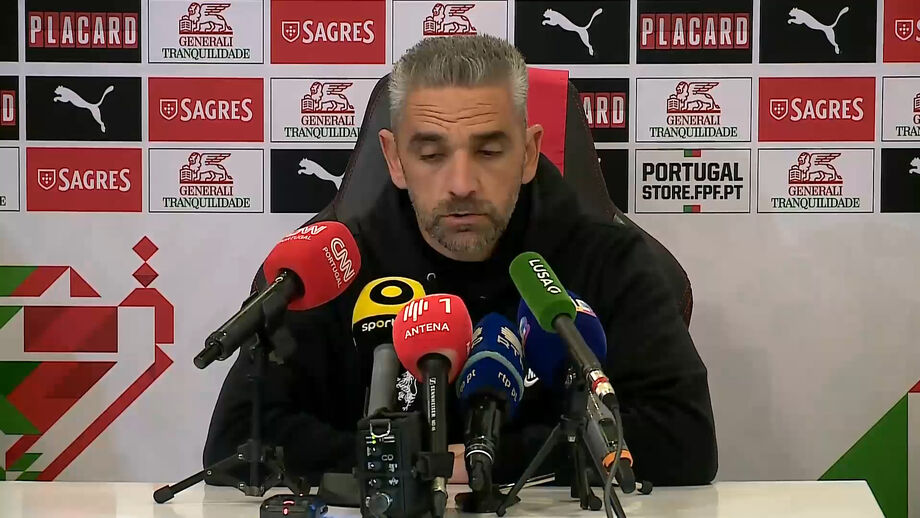 Treinador do Sporting analisa triunfo suado frente ao Santa Clara