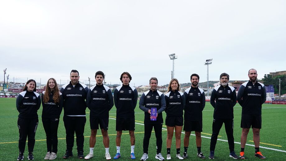 A equipa técnica do Torreense