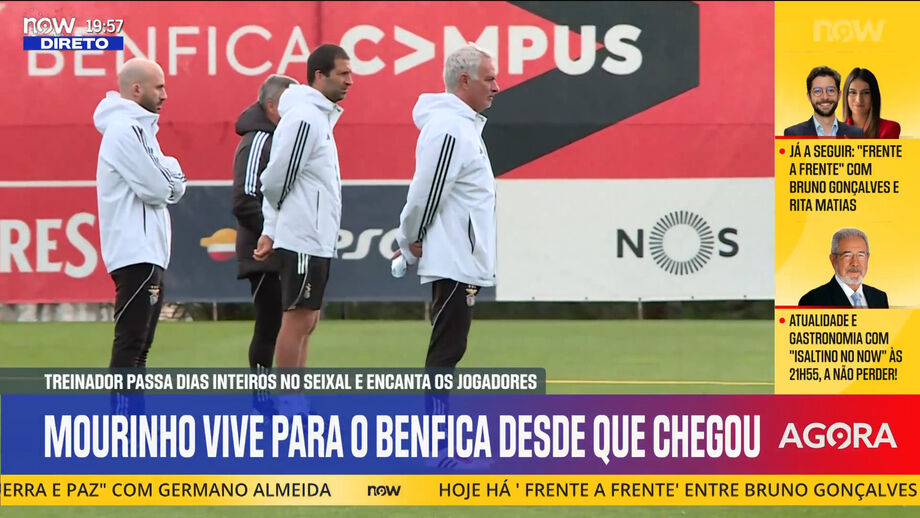 Técnico português vive para o Benfica