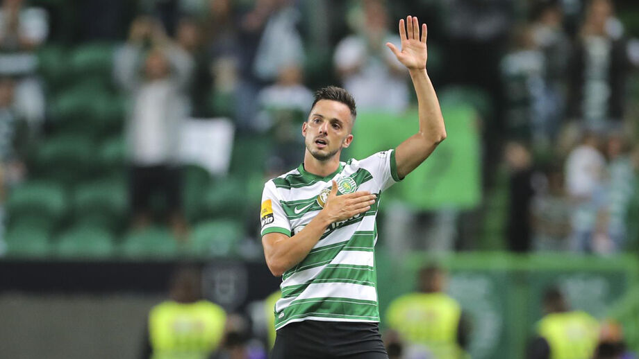 Sarabia brilhou com a camisola do Sporting na temporada 2021/22