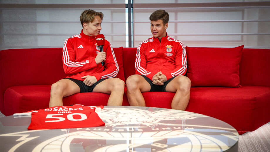 Dahl celebra 50 jogos no Benfica e destaca a confiança transmitida por Mourinho