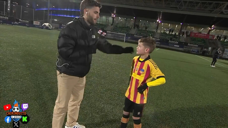 Nico Garrido deixou os telespectadores e o próprio entrevistador... de queixo caído
