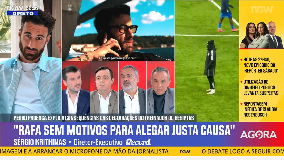 Diretor executivo de Record chama a atenção para a situação atual do alvo do Benfica