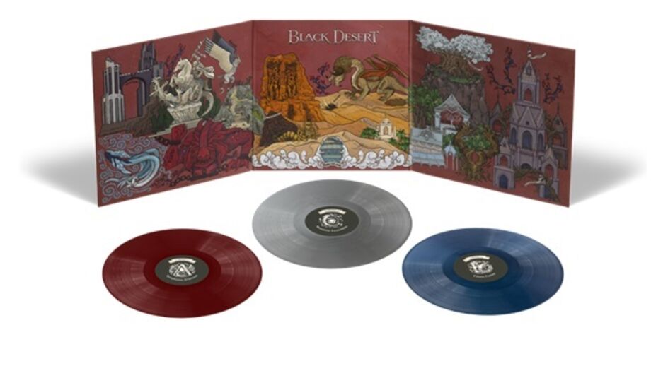 A trilha sonora de "Black Desert" ganha edição especial em vinil colorido