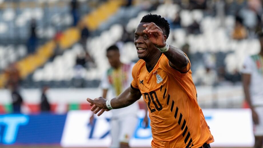 Patson Daka lesiona-se após marcar no Zâmbia-Mali