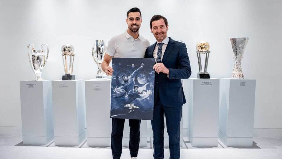 Diogo Costa com Villas-Boas após renovar pelo FC Porto