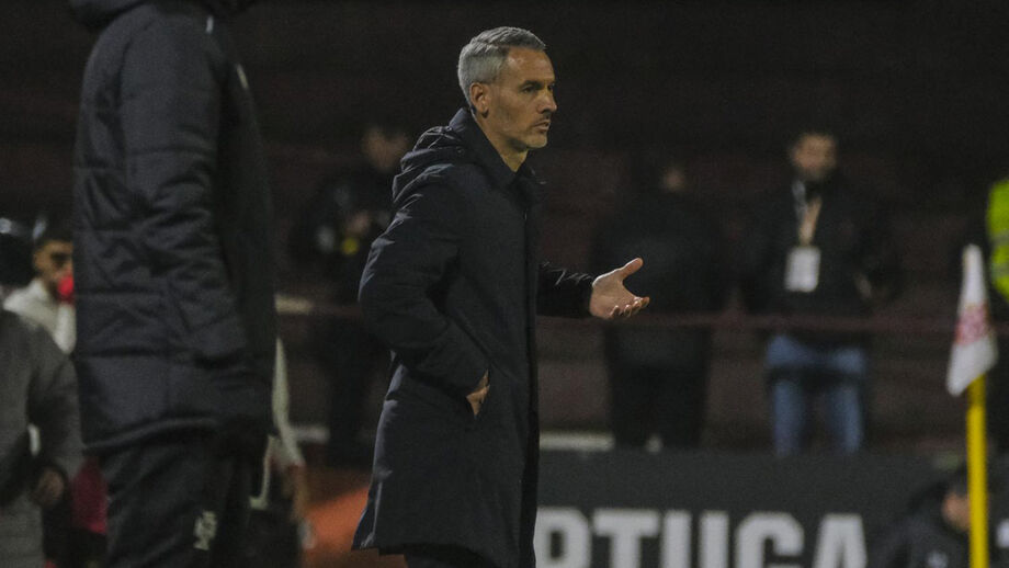 Carlos Vicens feliz com a vitória do Sp. Braga sobre o Caldas