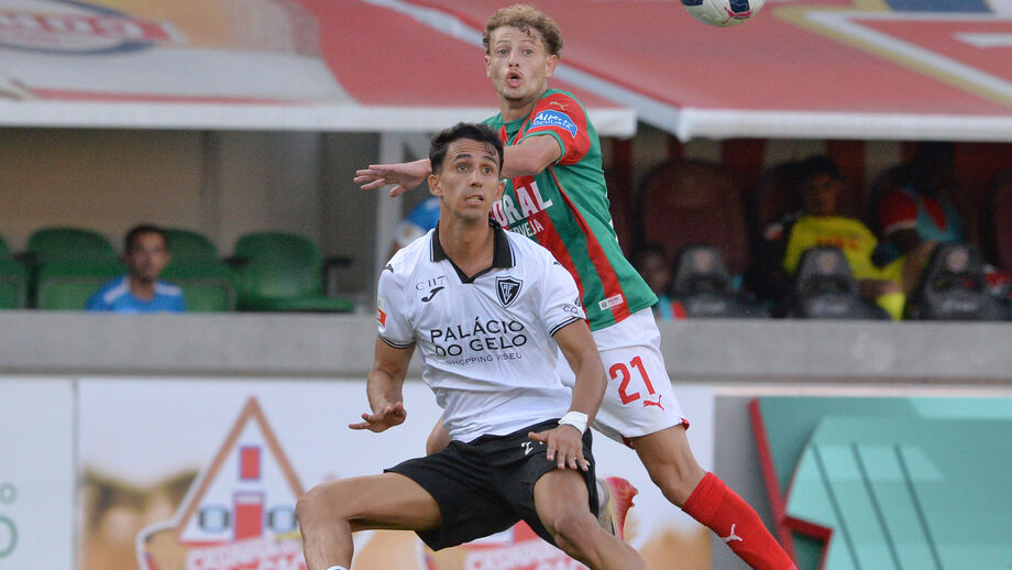 Extremo (à direita) é trunfo importante dos madeirenses