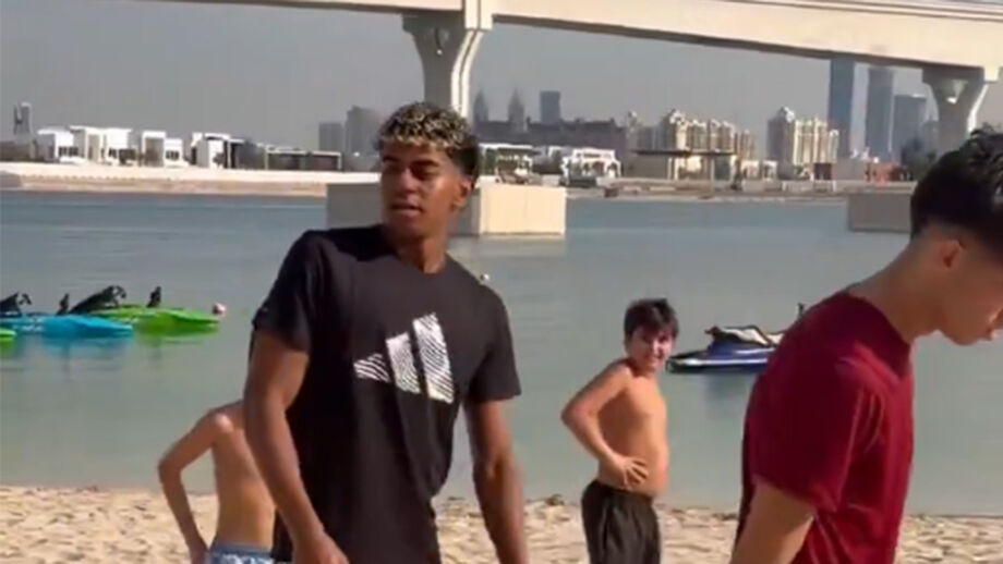 Craque mostrou não conseguir desligar-se do futebol...