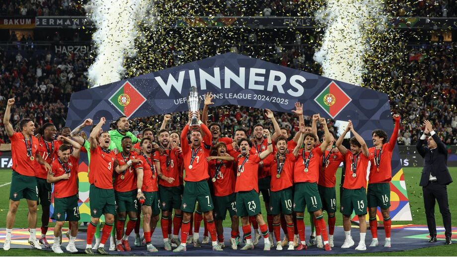 Portugal festeja conquista da Liga das Nações