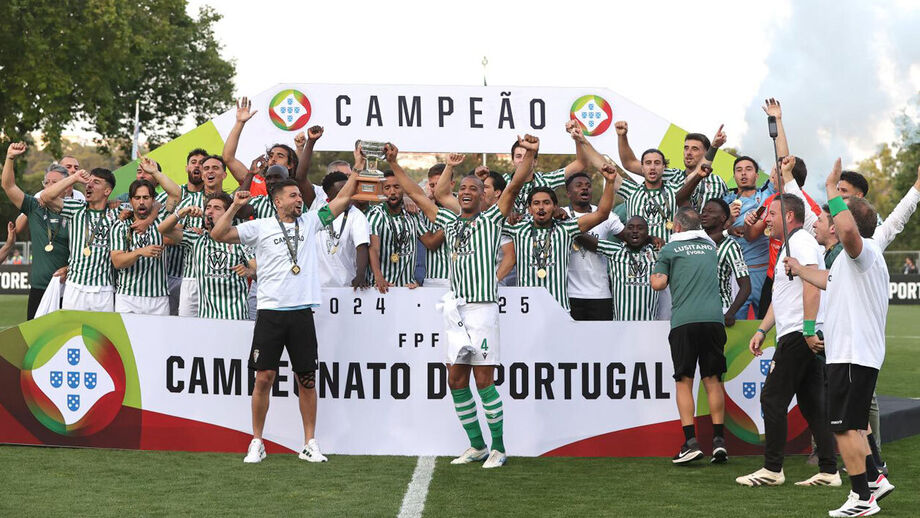 Lusitano de Évora sagrou-se campeão do Campeonato de Portugal