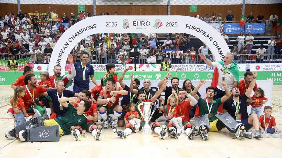 Portugal campeão europeu de hóquei em patins